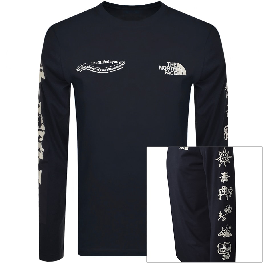 Alternative Image for ProductThe North Face Bottle Source T Shirt Navy1